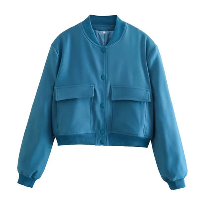 POCKET BOMBER JACKET